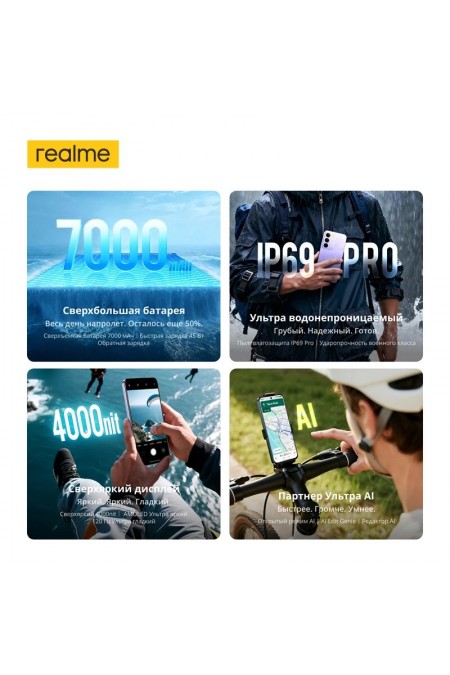 Смартфон realme C85 Pro 6/128GB Parrot Purple (фиолетовый) 2