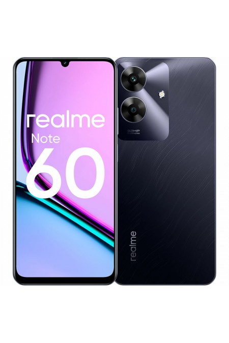 Смартфон realme Note 60 4/128GB Marble Black (мраморный черный) 