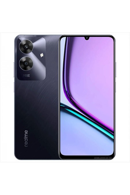 Смартфон realme Note 60x 3/64GB Marble Black (мраморный черный) 