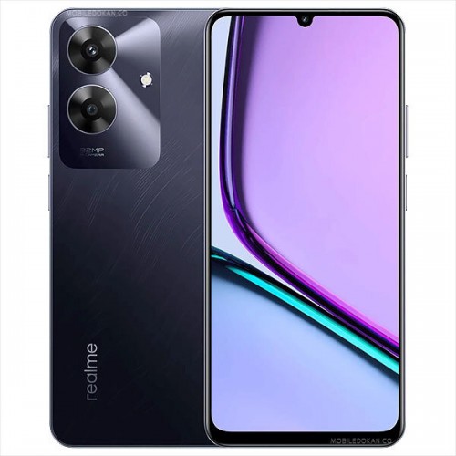 Смартфон realme Note 60x 3/64GB Marble Black (мраморный черный) 