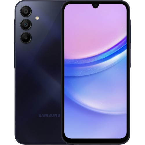 Смартфон Samsung Galaxy A15 (SM-A155) 6/128GB Blue/Black (темно-синий) 