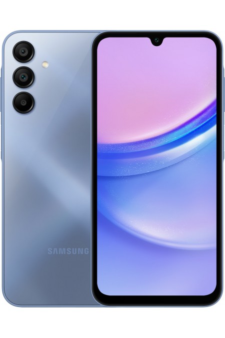 Смартфон Samsung Galaxy A15 (SM-A155) 6/128GB Blue (синий) 