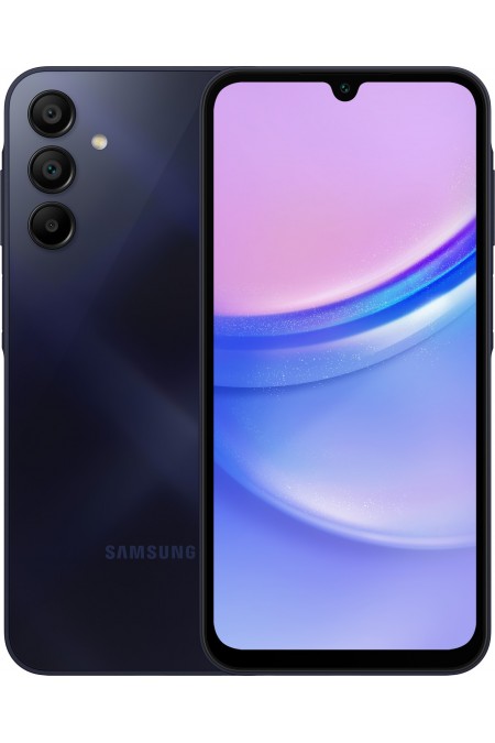 Смартфон Samsung Galaxy A15 (SM-A155) 8/256GB Blue/Black (темно-синий) 