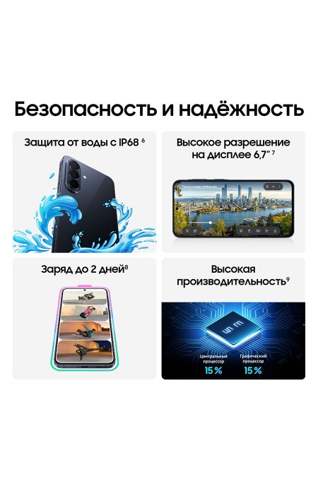 Смартфон Samsung Galaxy A57 5G (SM-A576) 8/128GB Lilac (лиловый) 4