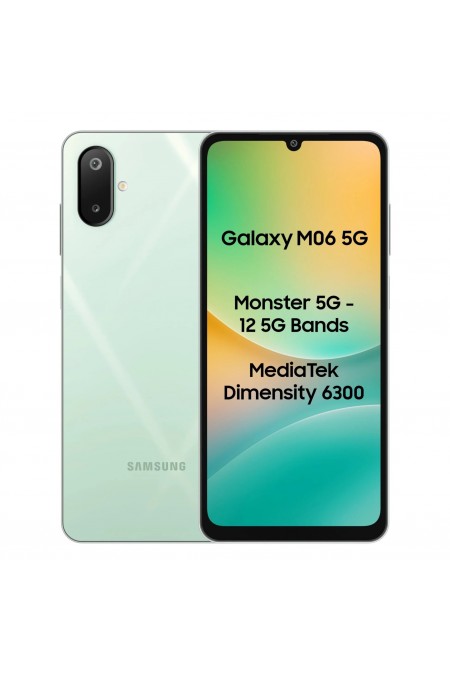 Смартфон Samsung Galaxy M06 (SM-M066) 4/128GB Sage Green (фисташковый) 