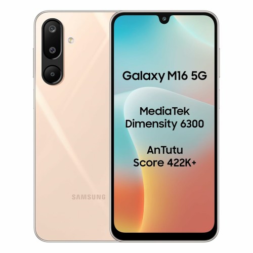 Смартфон Samsung Galaxy M16 5G (SM-M166) 6/128GB Pink (розовый) 