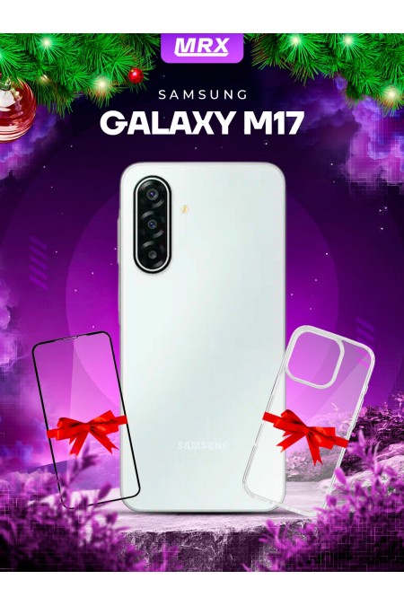 Смартфон Samsung Galaxy M17 5G (SM-M176) 4/128GB Silver (серебристый) 