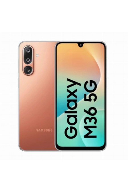 Смартфон Samsung Galaxy M36 5G (SM-M366) 6/128GB Orange Haze (оранжевая дымка) 