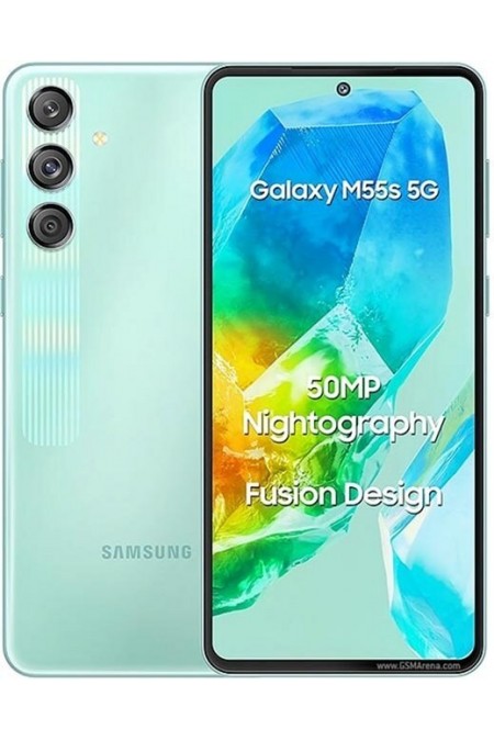 Смартфон Samsung Galaxy M55s 5G 8/128GB Coral Green (кораллово-зеленый) 