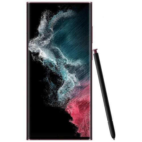 Смартфон Samsung Galaxy S22 Ultra (SM-S908E) 12/256GB (Snapdragon 8 Gen 1) Burgundy (бургунди) 1