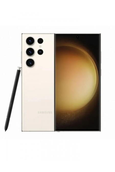 Смартфон Samsung Galaxy S23 Ultra (SM-S918B) 12/512GB (Snapdragon 8 Gen2) Cream (кремовый) 