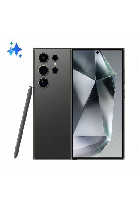 Смартфон Samsung Galaxy S24 Ultra (SM-S9280) 12/256GB Dual nano SIM (Snapdragon 8 Gen 3) Titanium Black (черный титан) 