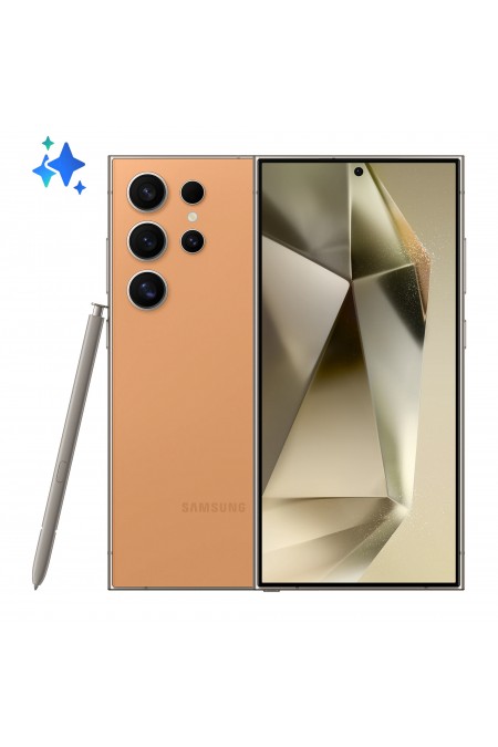 Смартфон Samsung Galaxy S24 Ultra (SM-S928B) 12/1TB (Snapdragon 8 Gen 3) Titanium Orange (оранжевый титан) 