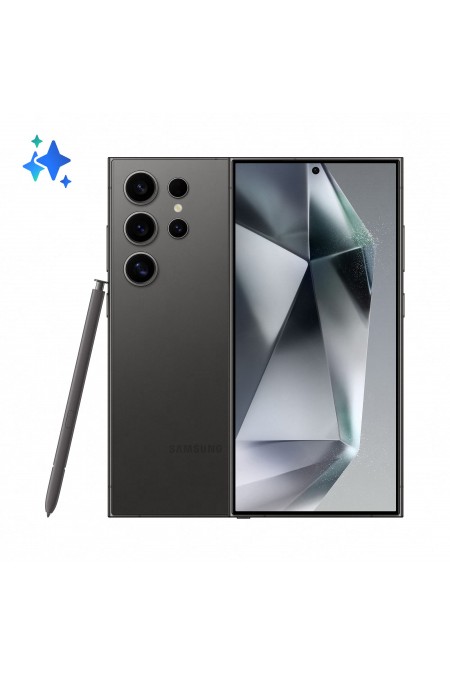 Смартфон Samsung Galaxy S24 Ultra (SM-S928B) 12/512GB (Snapdragon 8 Gen 3) Titanium Black (черный титан) 