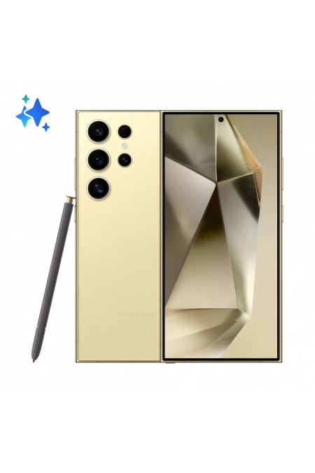 Смартфон Samsung Galaxy S24 Ultra (SM-S928B) 12/512GB (Snapdragon 8 Gen 3) Titanium Yellow (желтый титан) 