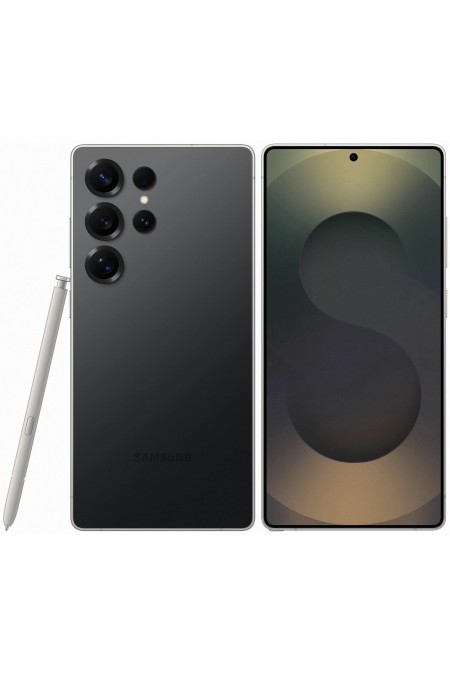 Смартфон Samsung Galaxy S25 Ultra (SM-S938B) 12/1TB (Qualcomm Snapdragon 8) Titanium Black (черный титан) 