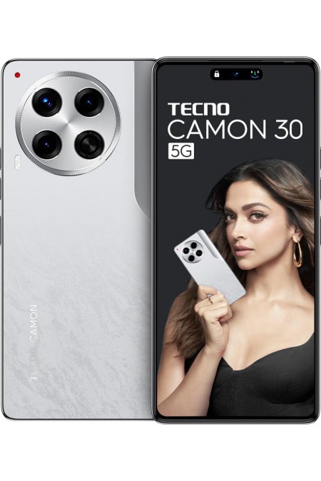 Смартфон TECNO Camon 30 5G 8/256GB Uyuni Salt White (белый) 