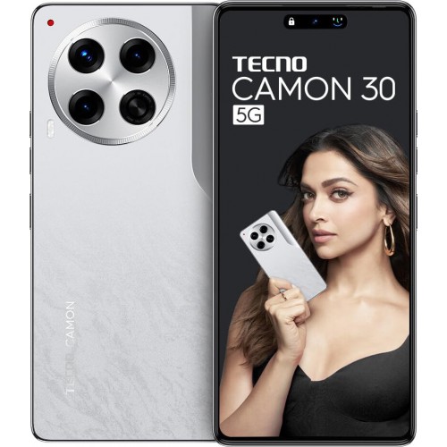 Смартфон TECNO Camon 30 5G 8/256GB Uyuni Salt White (белый) 