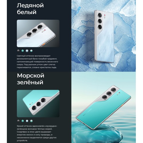 Смартфон TECNO Camon 40 4G 8/256GB Glacier White (ледниковый белый) 8