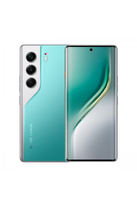 Смартфон TECNO Camon 40 Pro 5G 12/256GB Emerald Lake Green (изумрудно-зеленый) 