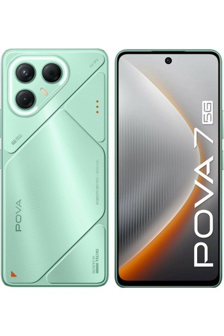 Смартфон TECNO Pova 7 5G 8/128GB Oasis Green (зеленый оазис) 