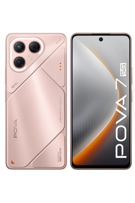 Смартфон TECNO Pova 7 5G 8/128GB Stardust Pink (розовый) 