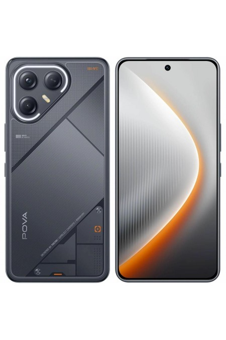 Смартфон TECNO Pova 7 Ultra 5G 12/256GB Geek Black (черный) 