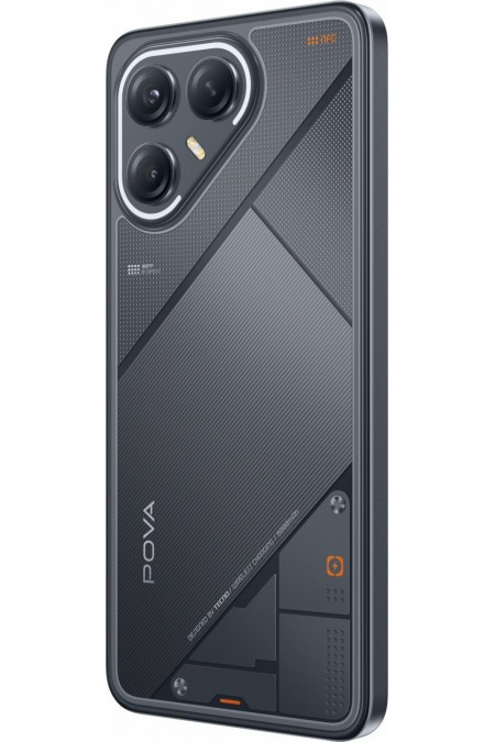 Смартфон TECNO Pova 7 Ultra 5G 8/256GB Geek Black (черный) 3