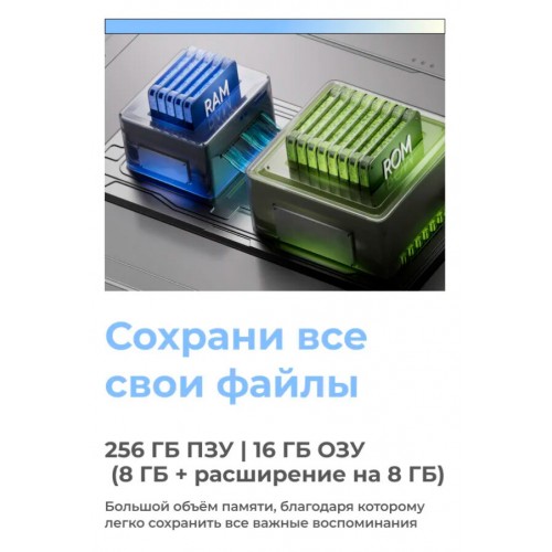 Смартфон TECNO Spark 30 4G 8/256GB Astral Ice (белый) 9