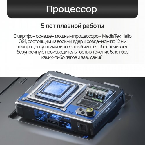 Смартфон TECNO Spark 30 4G 8/256GB Magic Skin Green (зеленый) 5