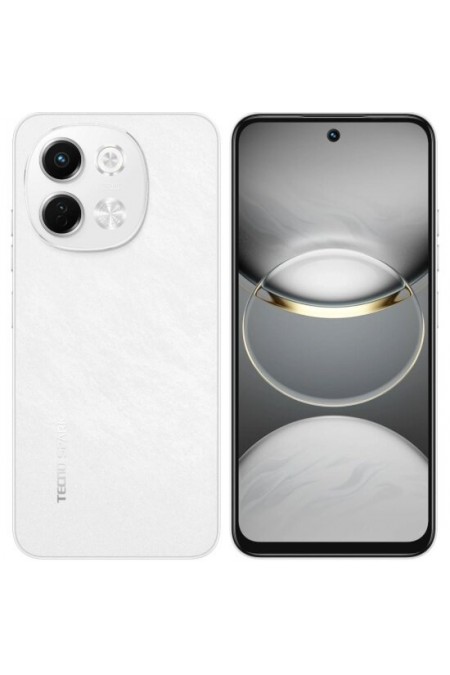 Смартфон TECNO Spark 30 5G 6/128GB Aurora Cloud (белое сияние) 