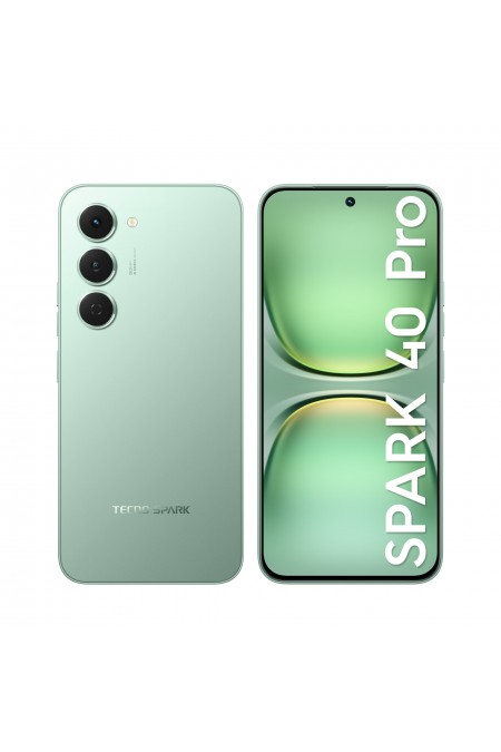 Смартфон TECNO Spark 40 Pro 4G 8/128GB Bamboo Green (бамбуковый зеленый) 