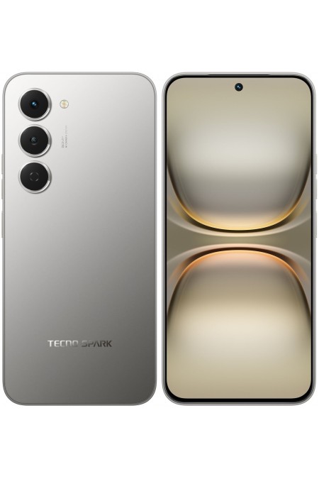 Смартфон TECNO Spark 40 Pro 4G 8/128GB Moon Titanium (лунный титан) 