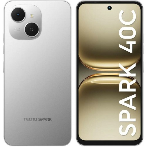 Смартфон TECNO Spark 40C 8/128GB Titanium Grey (серый титан) 