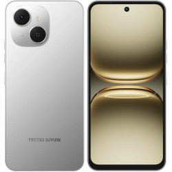 Смартфон TECNO Spark 40C 8/128GB Veil White (белая вуаль)