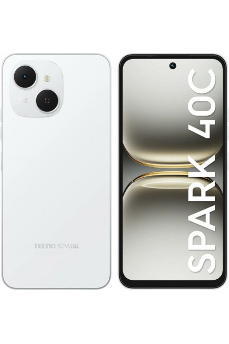 Смартфон TECNO Spark 40C 8/256GB Veil White (белая вуаль) 