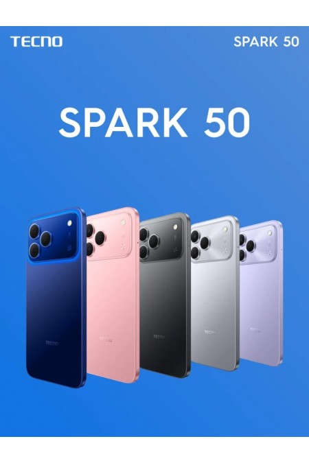 Смартфон TECNO Spark 50 4/128GB Black (черный) 9