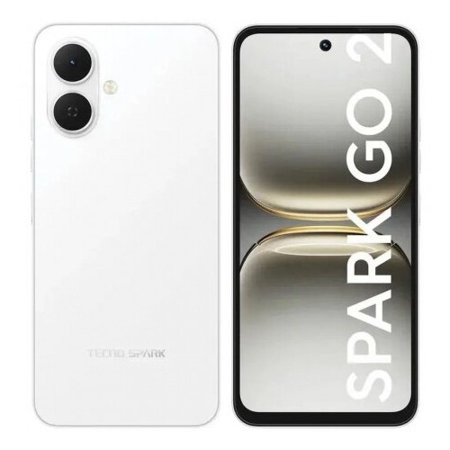 Смартфон TECNO Spark Go 2 4/128GB Veil White (белая вуаль) 