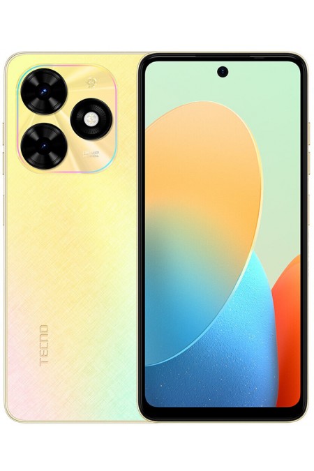 Смартфон TECNO Spark Go 2024 4/64GB Alpenglow Gold (альпийское золото) 