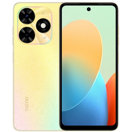 Смартфон TECNO Spark Go 2024 4/64GB Alpenglow Gold (альпийское золото) 