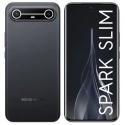 Смартфон TECNO Spark Slim 8/256GB Black (черный)