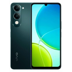 Смартфон vivo Y04 4/128GB Malachite Black (малахитовый черный)