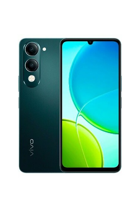 Смартфон vivo Y04s 6/256GB Malachite Black (малахитовый черный) 