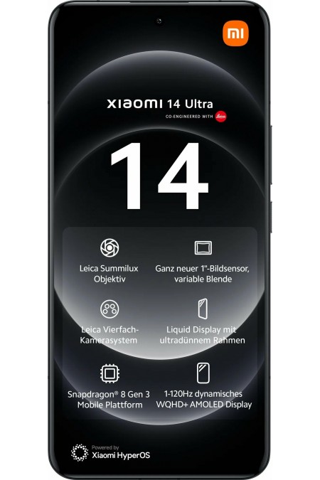 Смартфон Xiaomi 14 Ultra 16/512GB (NFC) (CN) Black (черный) 1