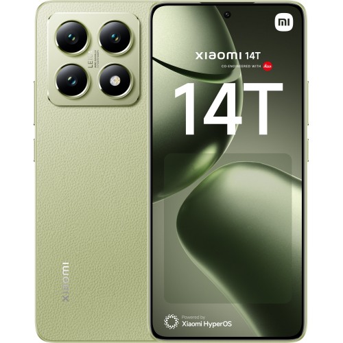 Смартфон Xiaomi 14T 12/512GB (NFC) (Global Version) Lemon Green (лимонно-зеленый) 