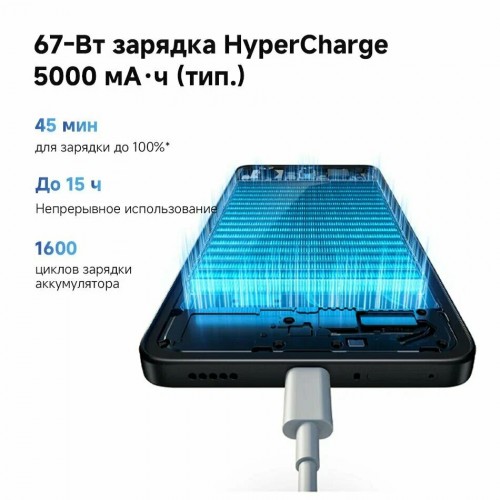 Смартфон Xiaomi 14T 12/512GB (NFC) (Global Version) no charger Titan Grey (титановый серый) 6