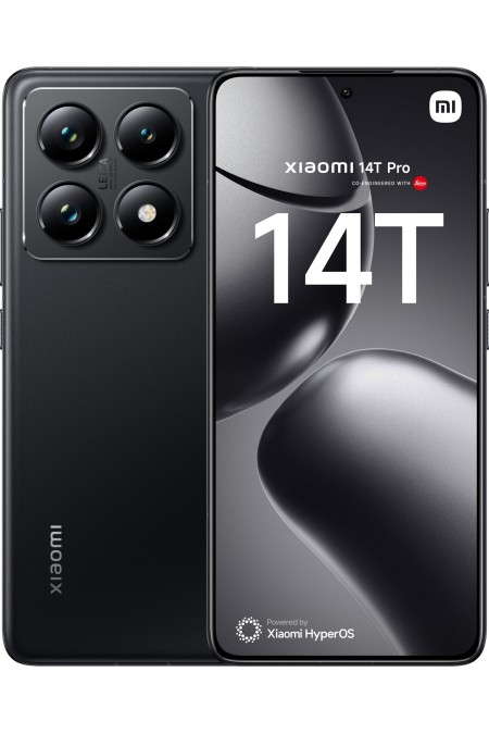 Смартфон Xiaomi 14T Pro 12/1TB (NFC) (RU/A) Titan Black (титановый черный) 