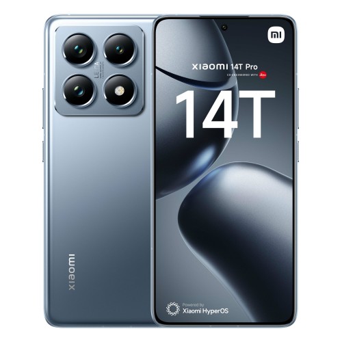 Смартфон Xiaomi 14T Pro 12/256GB (NFC) (RU/A) Titan Blue (титановый синий) 