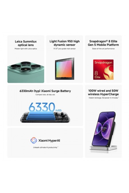 Смартфон Xiaomi 17 5G 12/256GB (NFC) (RU/A) Black (черный) 2