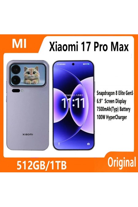 Смартфон Xiaomi 17 Pro Max 12/512GB (CN) Black (черный) 1